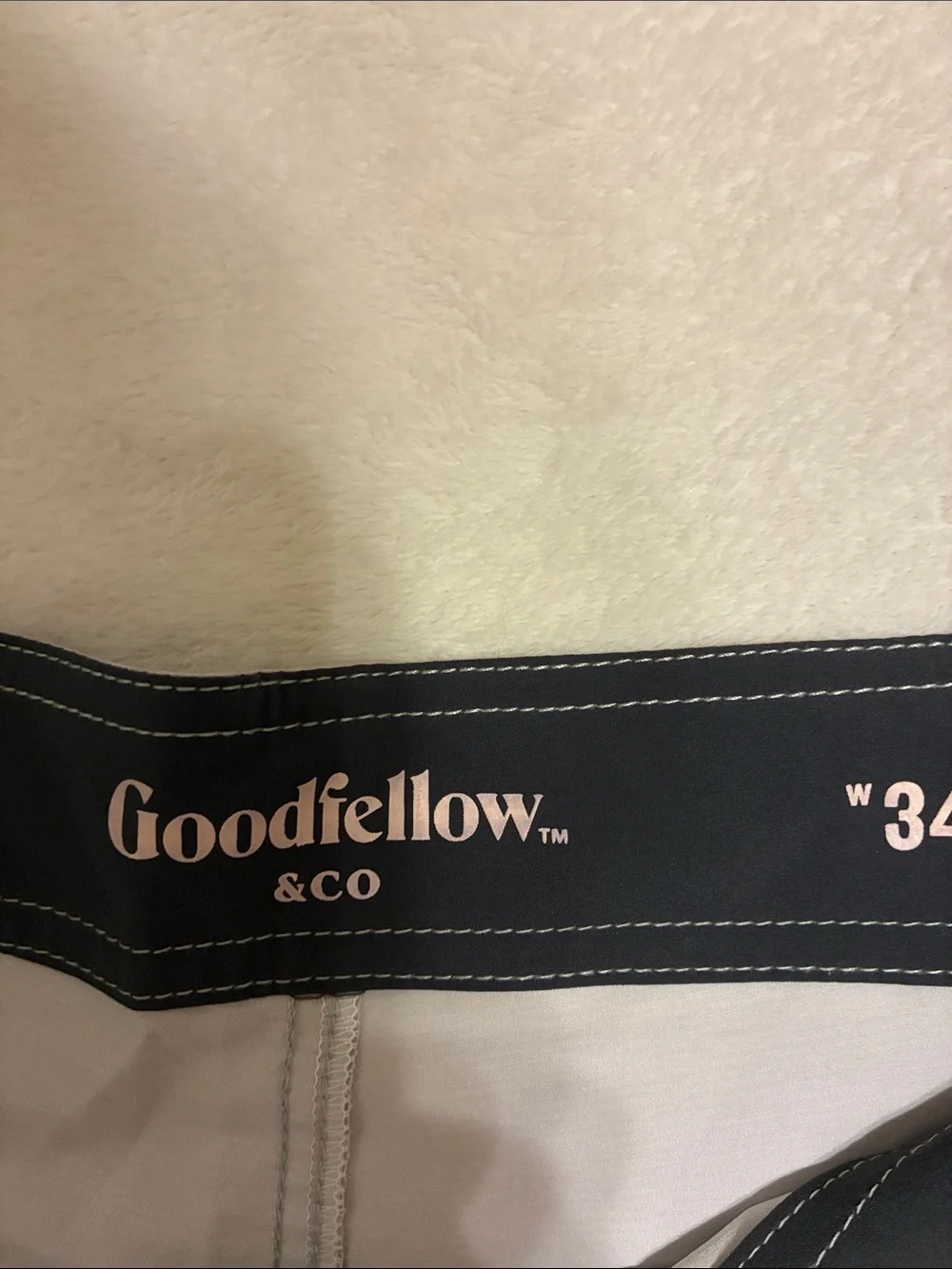 Goodfellow & Co Gray, Teal & Blue Striped Swim Board Shorts